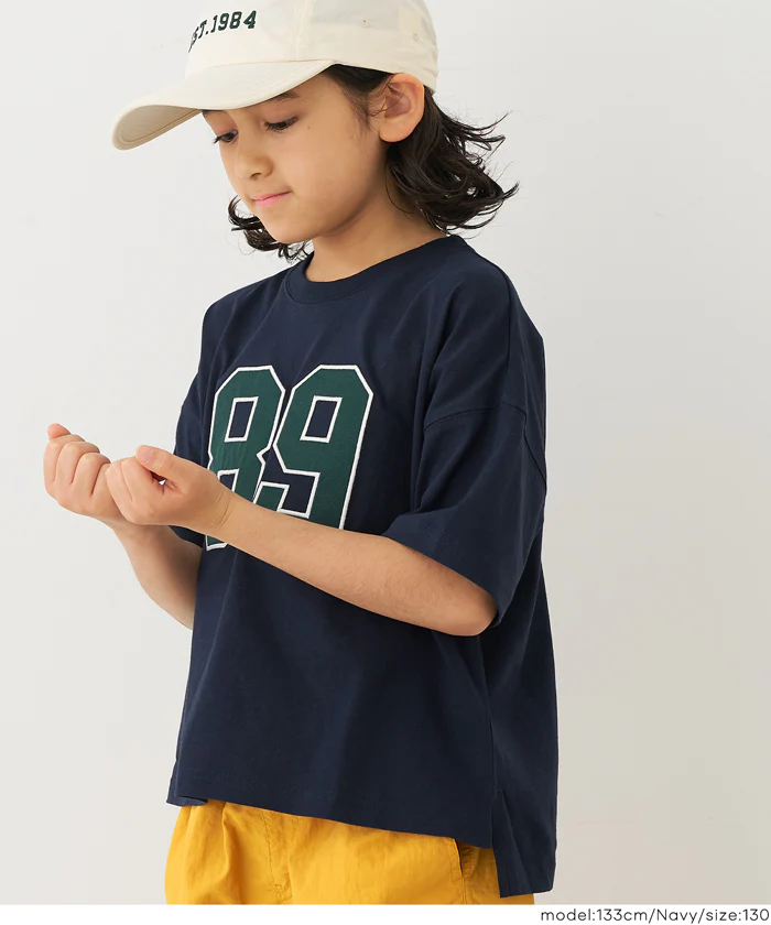 ナンバーワッペンTシャツ キッズ メール便不可 - Image 5