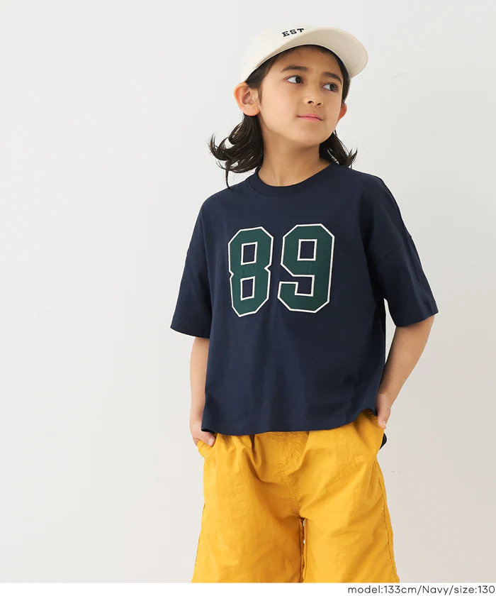 ナンバーワッペンTシャツ キッズ メール便不可 - Image 7