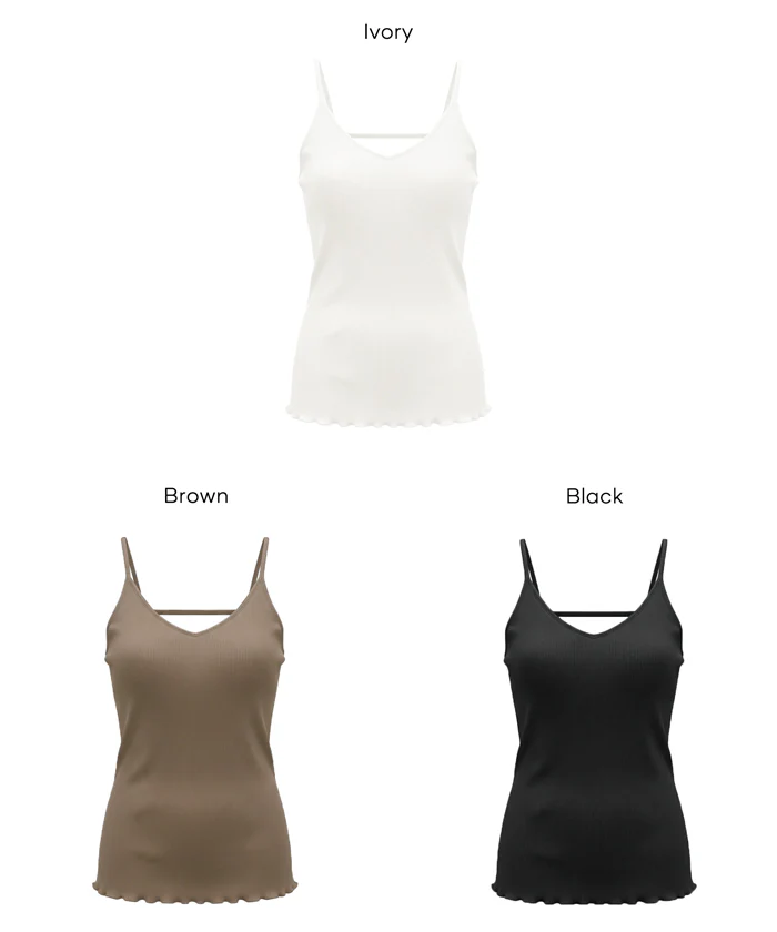 OUT BRA バックオープンVネックキャミソール レディース メール便不可 - Image 20