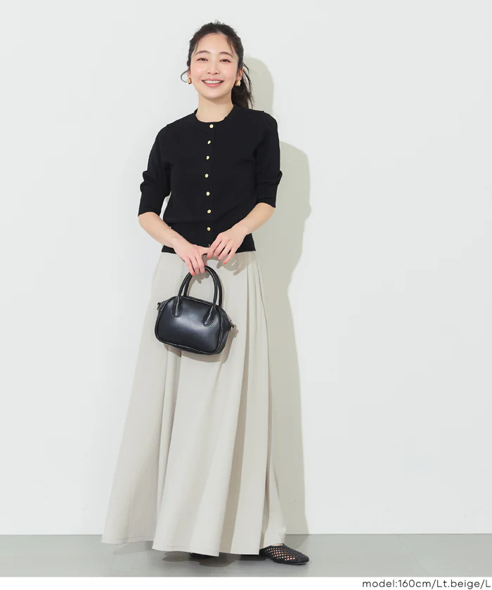 【WEB限定 5/6まで10％OFF】ライトエンボスフレアスカート レディース メール便不可 - Image 10