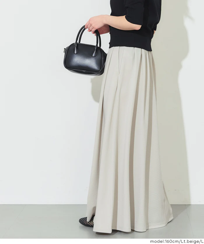【WEB限定 5/6まで10％OFF】ライトエンボスフレアスカート レディース メール便不可 - Image 11