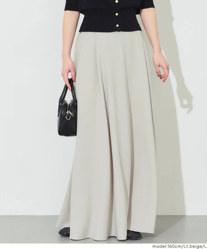 【WEB限定 5/6まで10％OFF】ライトエンボスフレアスカート レディース メール便不可 - Image 13