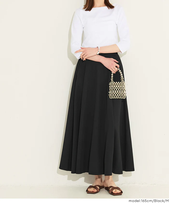 【WEB限定 5/6まで10％OFF】ライトエンボスフレアスカート レディース メール便不可 - Image 7