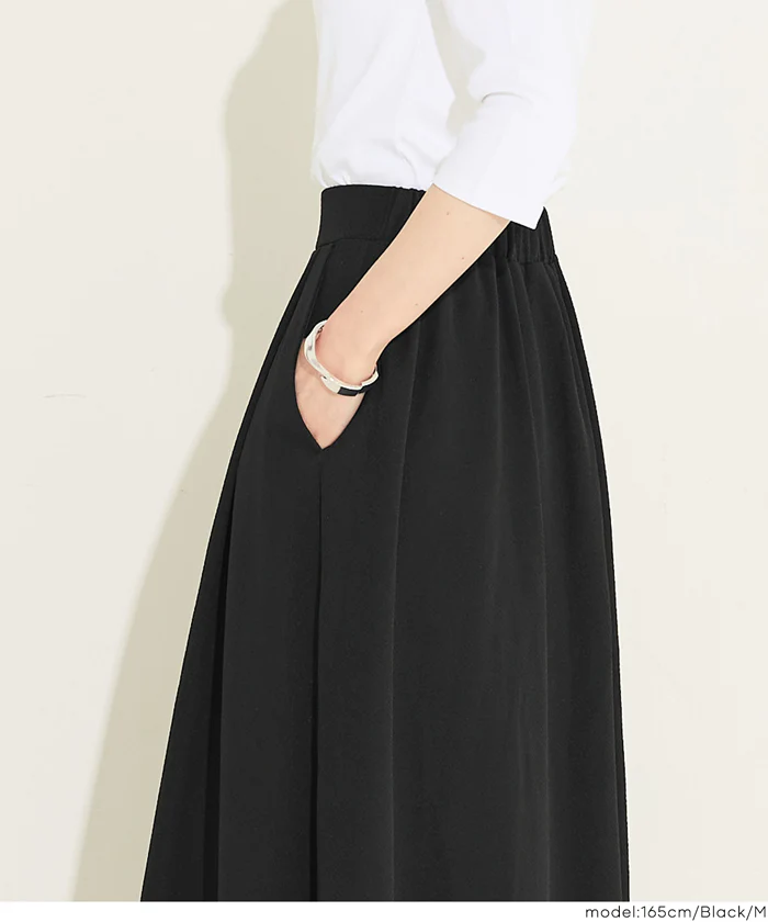 【WEB限定 5/6まで10％OFF】ライトエンボスフレアスカート レディース メール便不可 - Image 8