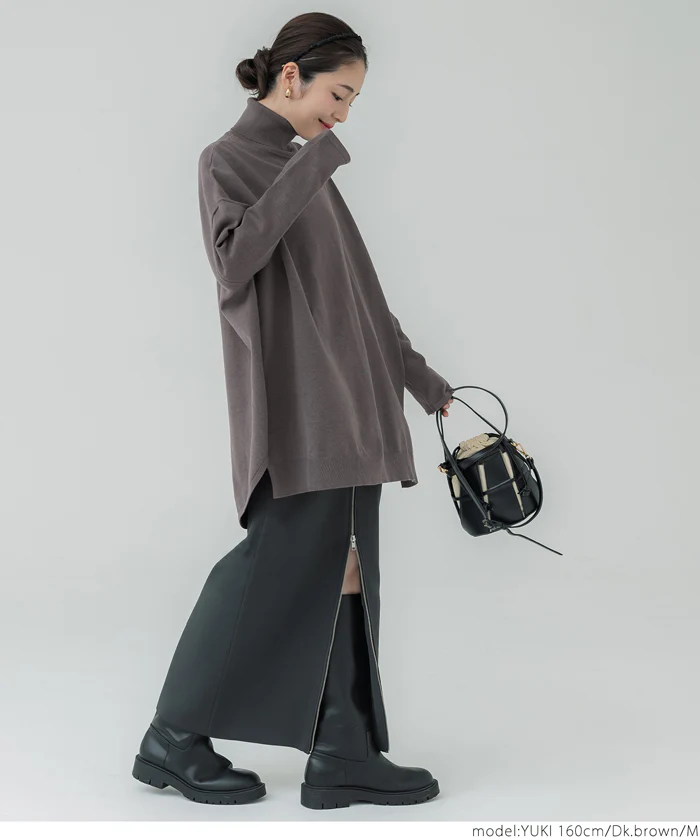 【旧仕様】タートルニットチュニック レディース メール便不可 - Image 5