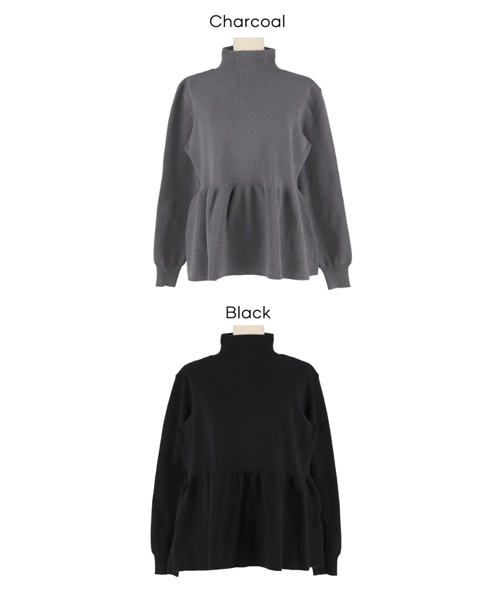 セール★2990円→2490円 ボトルネックバックパールニット レディース メール便不可 - Image 17