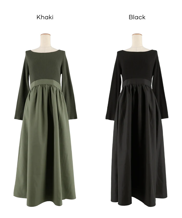 セール★3490円→2990円ニットドッキングワンピース レディース メール便不可 - Image 15