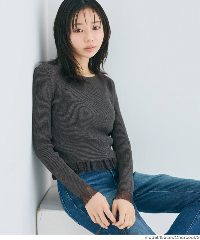 ドッキングニットトップス レディース メール便不可 - Image 13